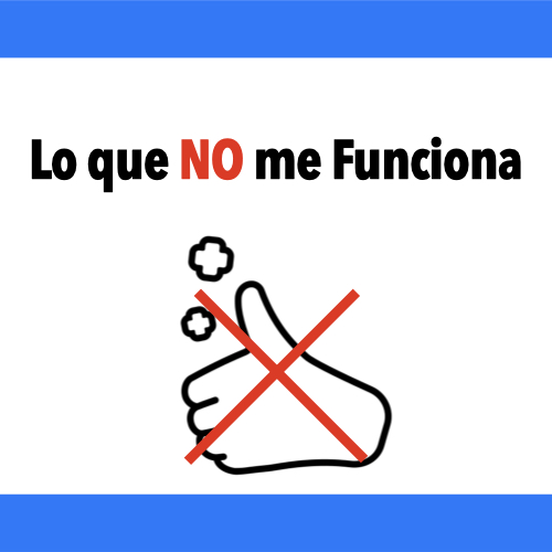 Lo que NO me Funciona